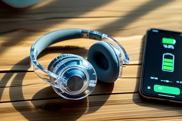 Fones para estudo com bateria de longa duração