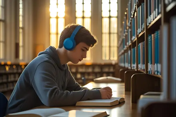 Fone de ouvido com tecnologia ANC